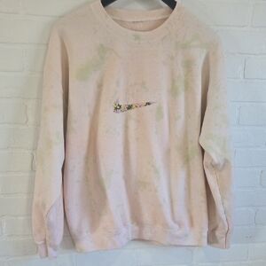 Floral Logo Sweatshirt